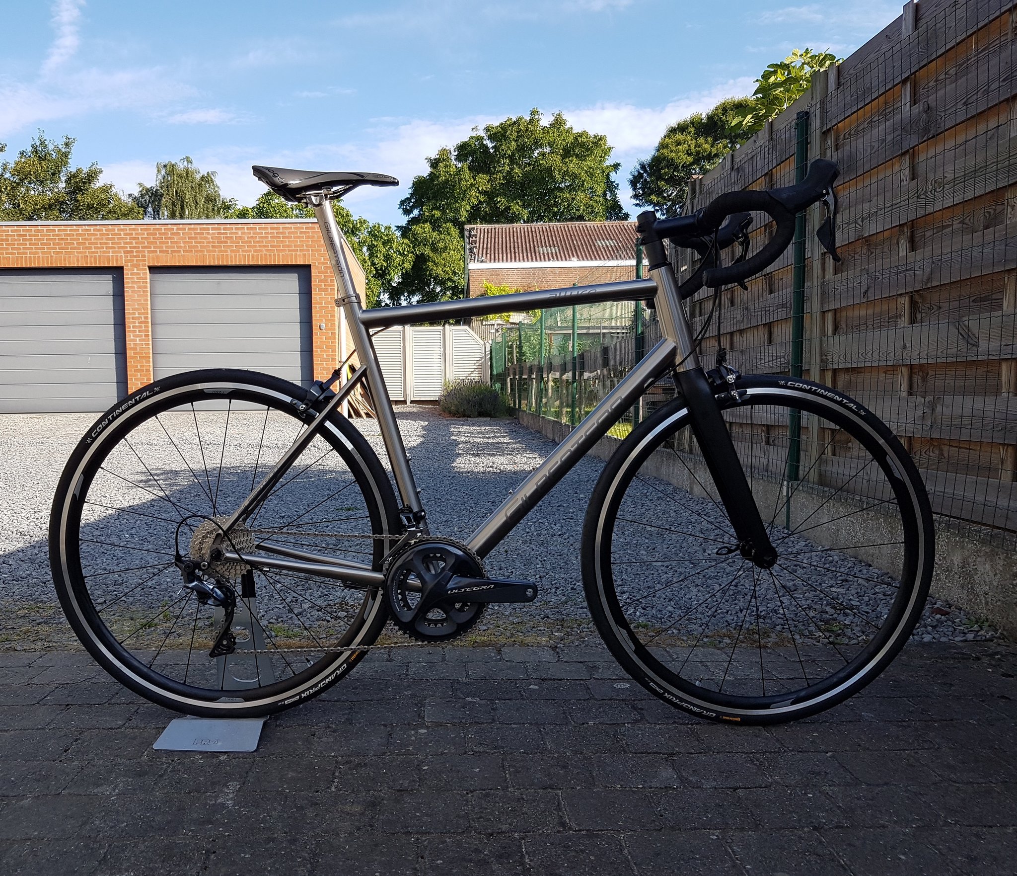 Titanium racefietsen van Gilbertson